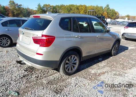 2013 BMW X3 xDrive28I из США, поврежденный, VIN 5UXWX9C55D0D05079
